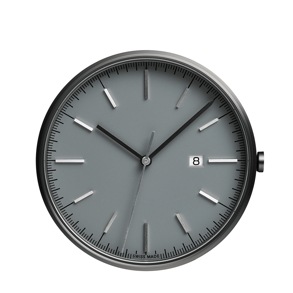 Face23.png M40 PreciDrive date watch in PVD grey - Image 1