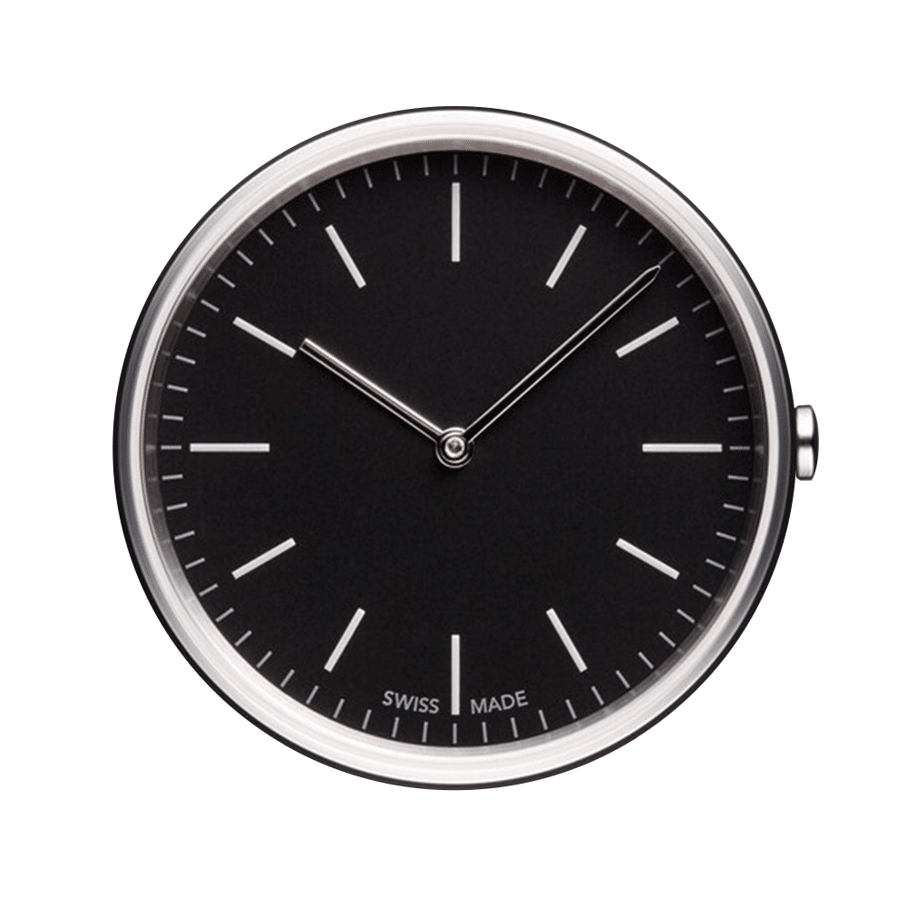 Face-3.png M35 Women’s two-hand watch in polished steel - Image 1